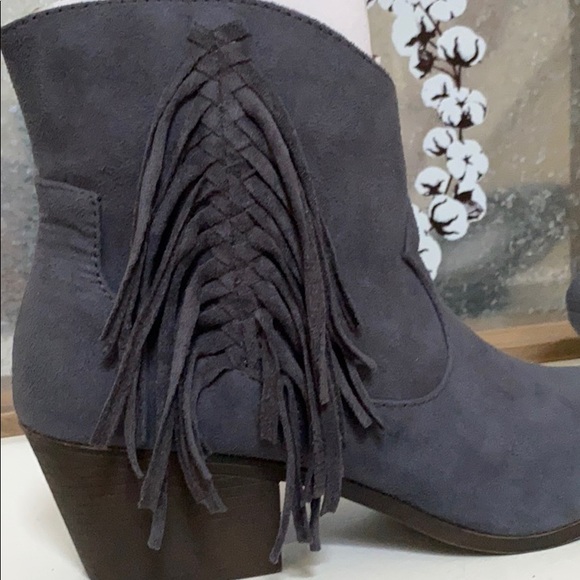 Gray ankle booties - Picture 5 of 8